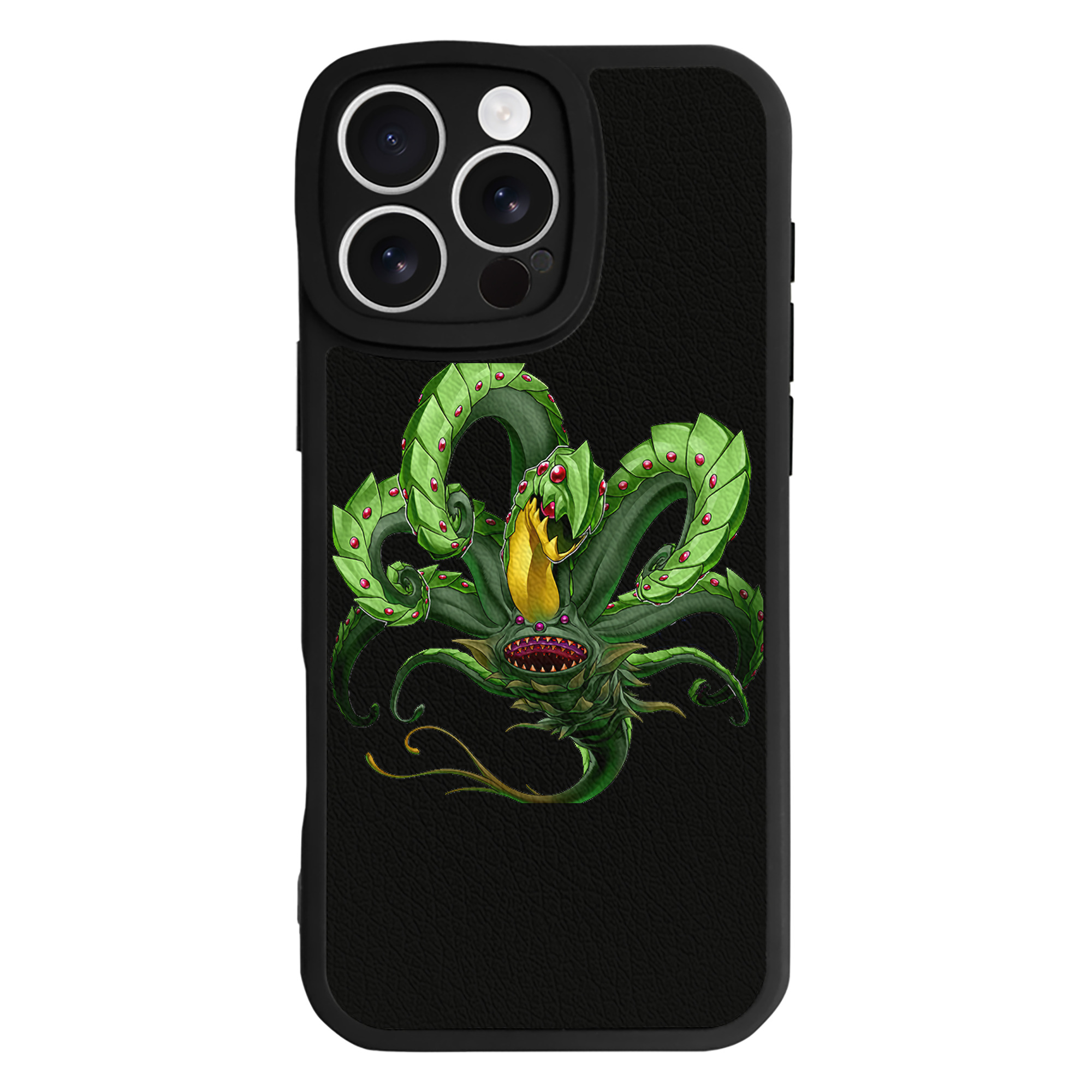 （画像用） 遊☆戯☆王 Yu-Gi-Oh! 【iPhone 16シリーズ対応】シリコンスマホケース（レザー調） 材質：シリコン